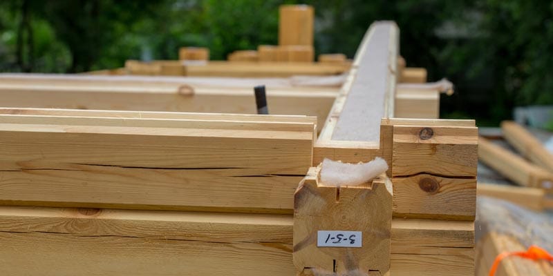 брус в строительстве